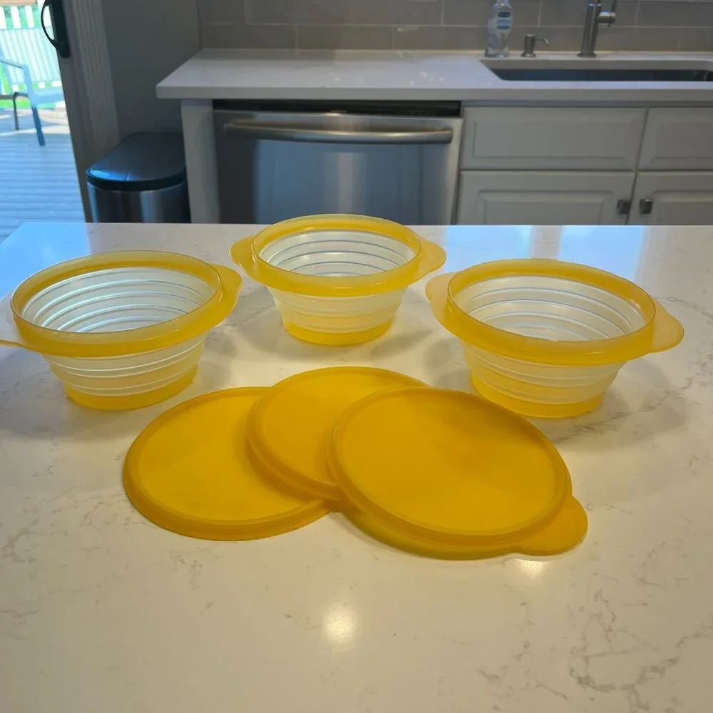 Never Used Tupperware Forget Me Not and Flat Out Lot - Picture 14 of 16